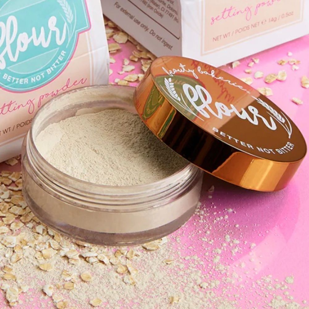 New Beauty Bakerie Oat (Translucent) Loose Flour Setting Powder .49oz Beauty